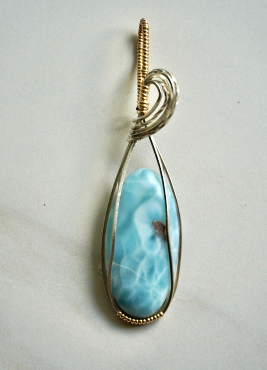 Larimar Pendant