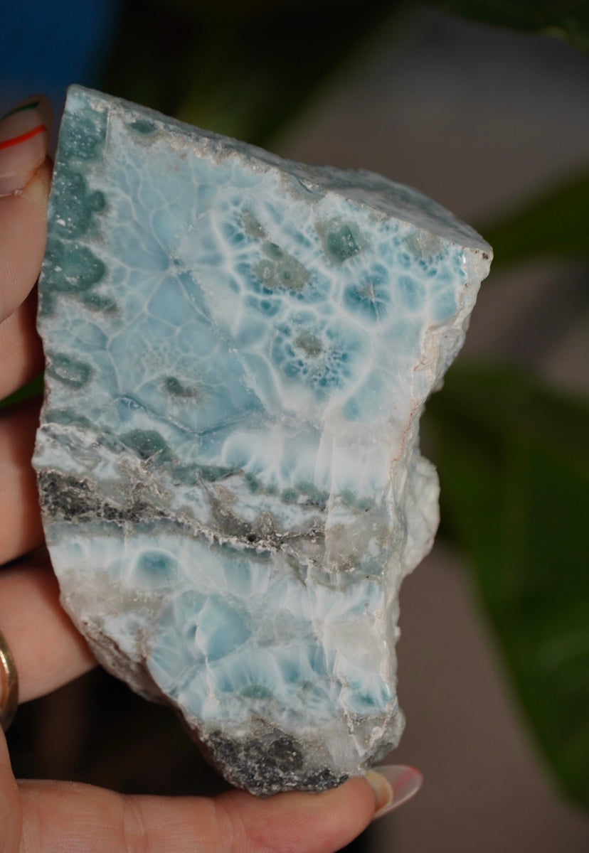 175g Larimar Slice